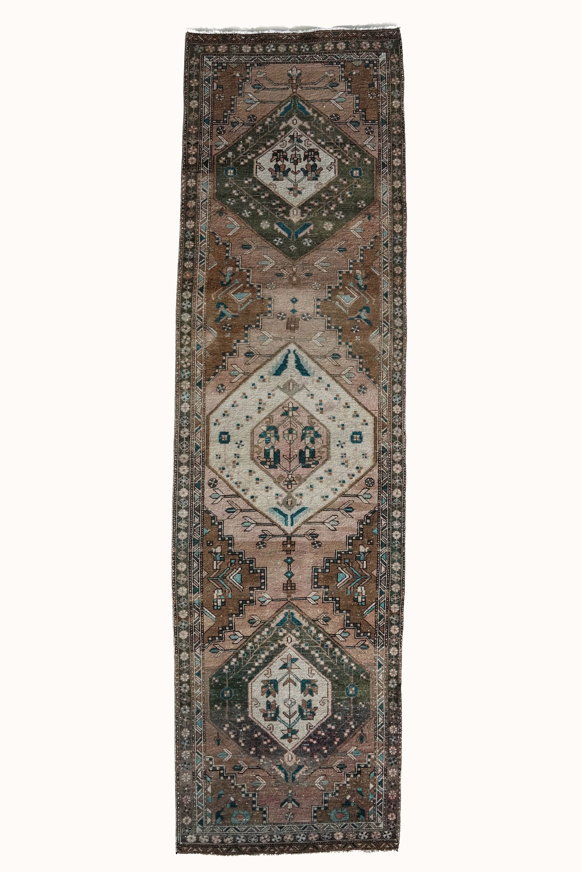 District Loom Antique Tabriz Runner Rug Brita