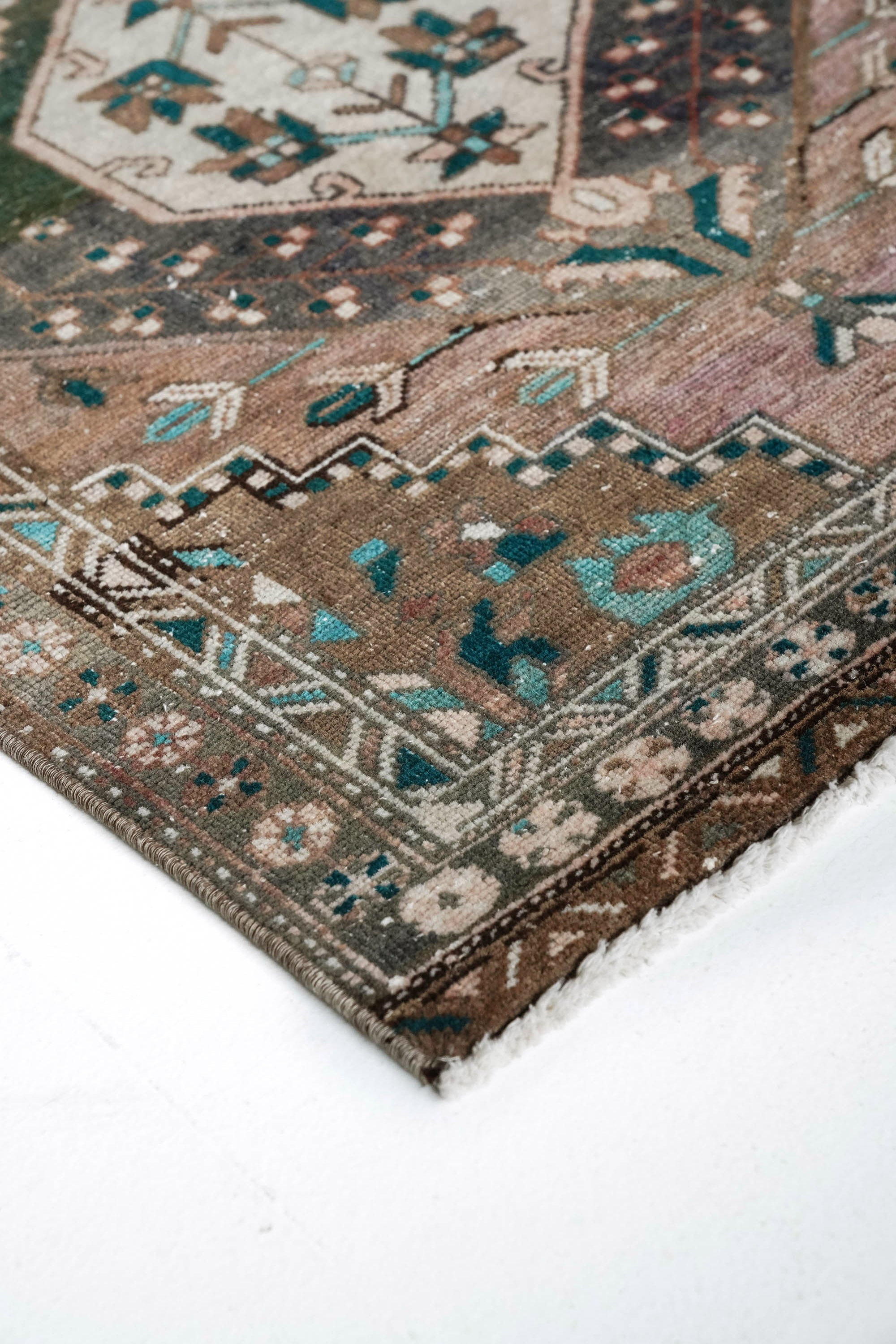 District Loom Antique Tabriz Runner Rug Brita