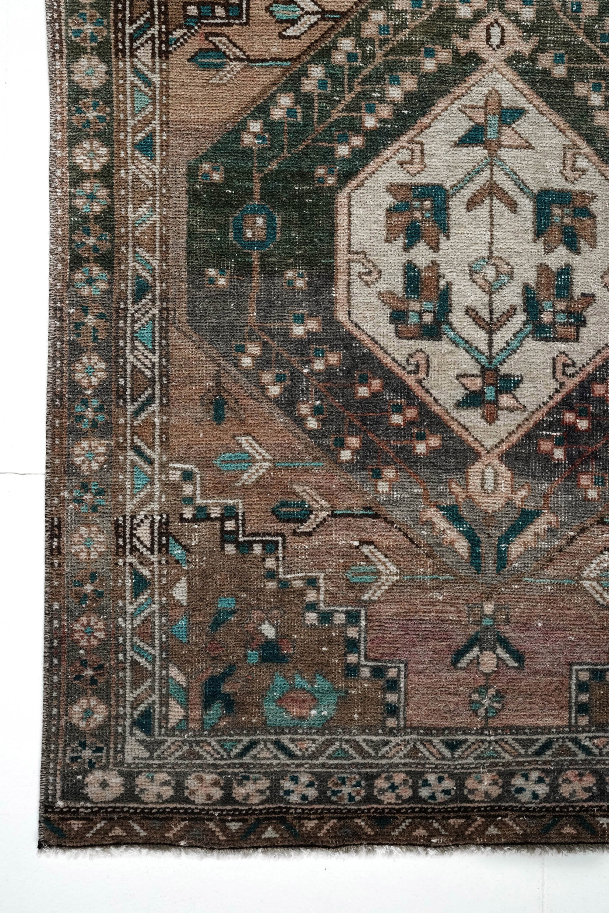 District Loom Antique Tabriz Runner Rug Brita