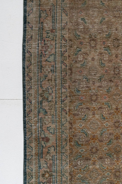 District Loom Vintage Hamadan Runner Rug Browning