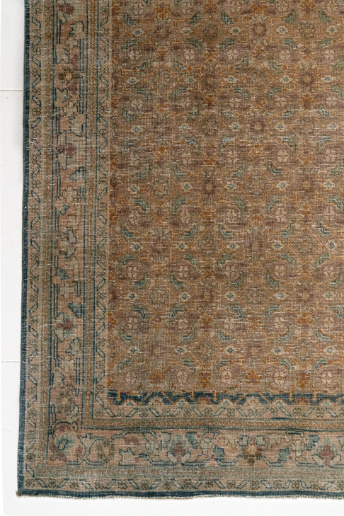 District Loom Vintage Hamadan Runner Rug Browning