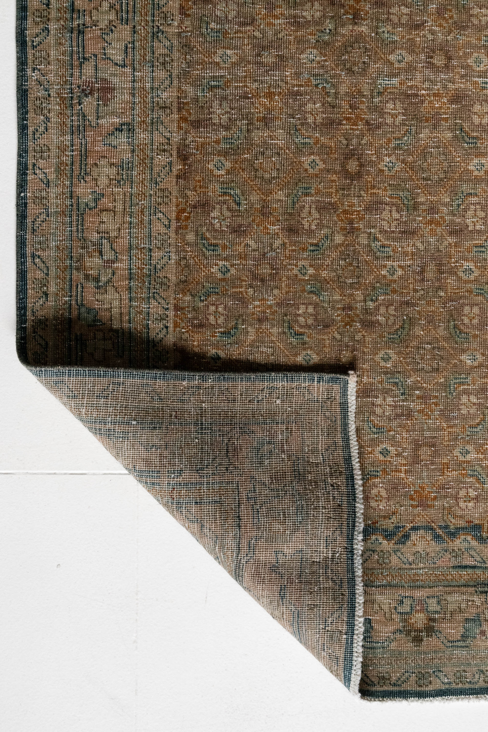 District Loom Vintage Hamadan Runner Rug Browning