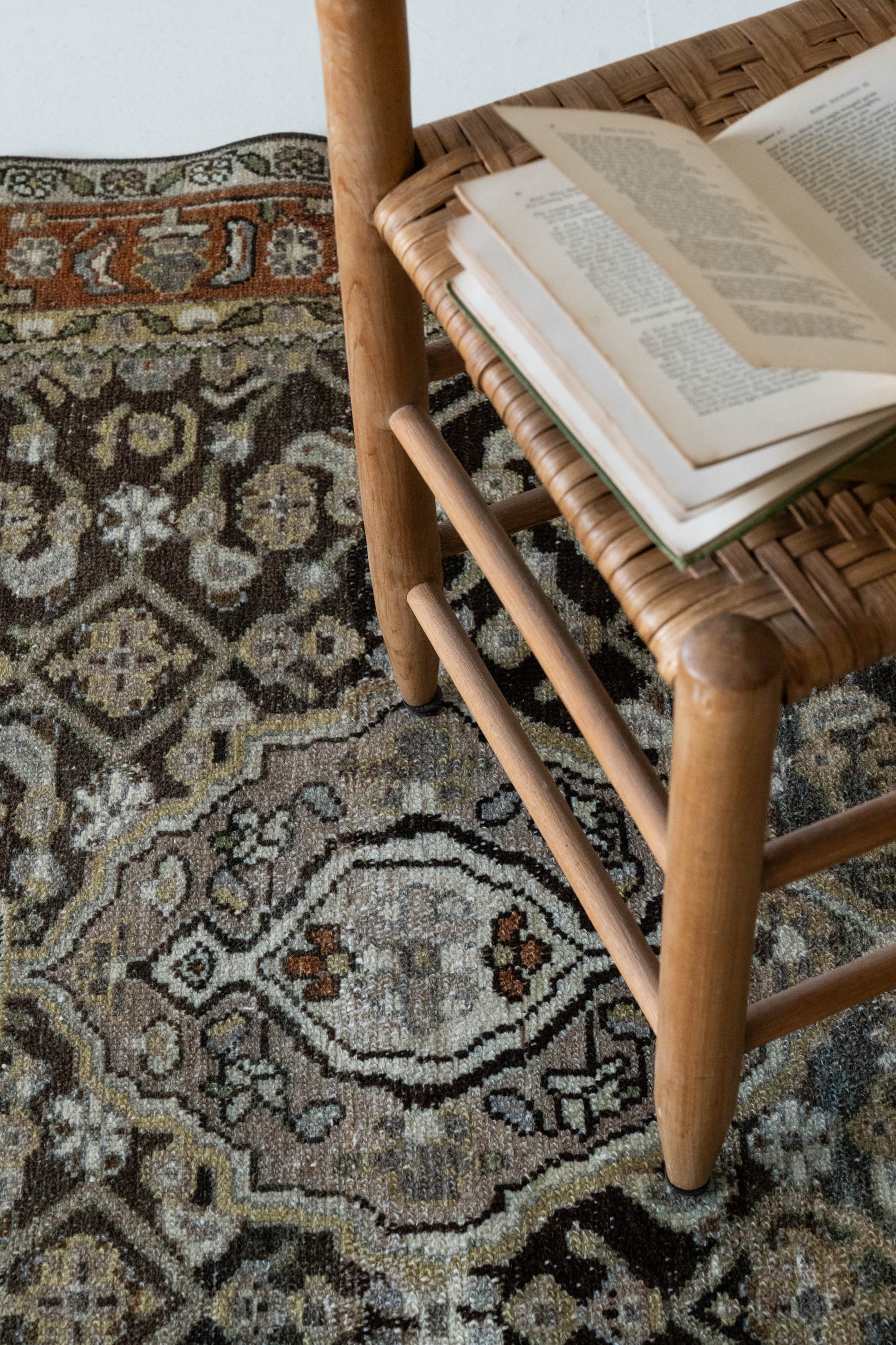 District Loom Vintage Malayer Scatter Rug Cedar