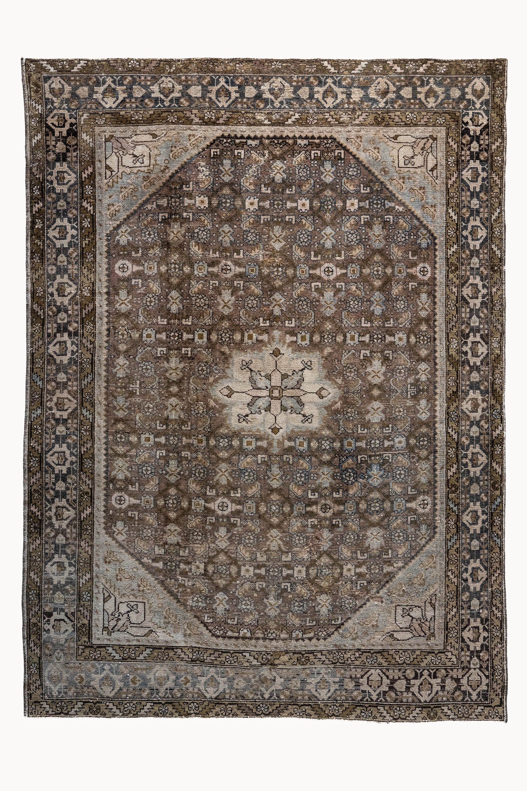 District Loom Vintage Malayer scatter rug Clancy