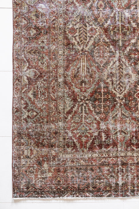 District Loom Vintage Bakhtiari rug Custer