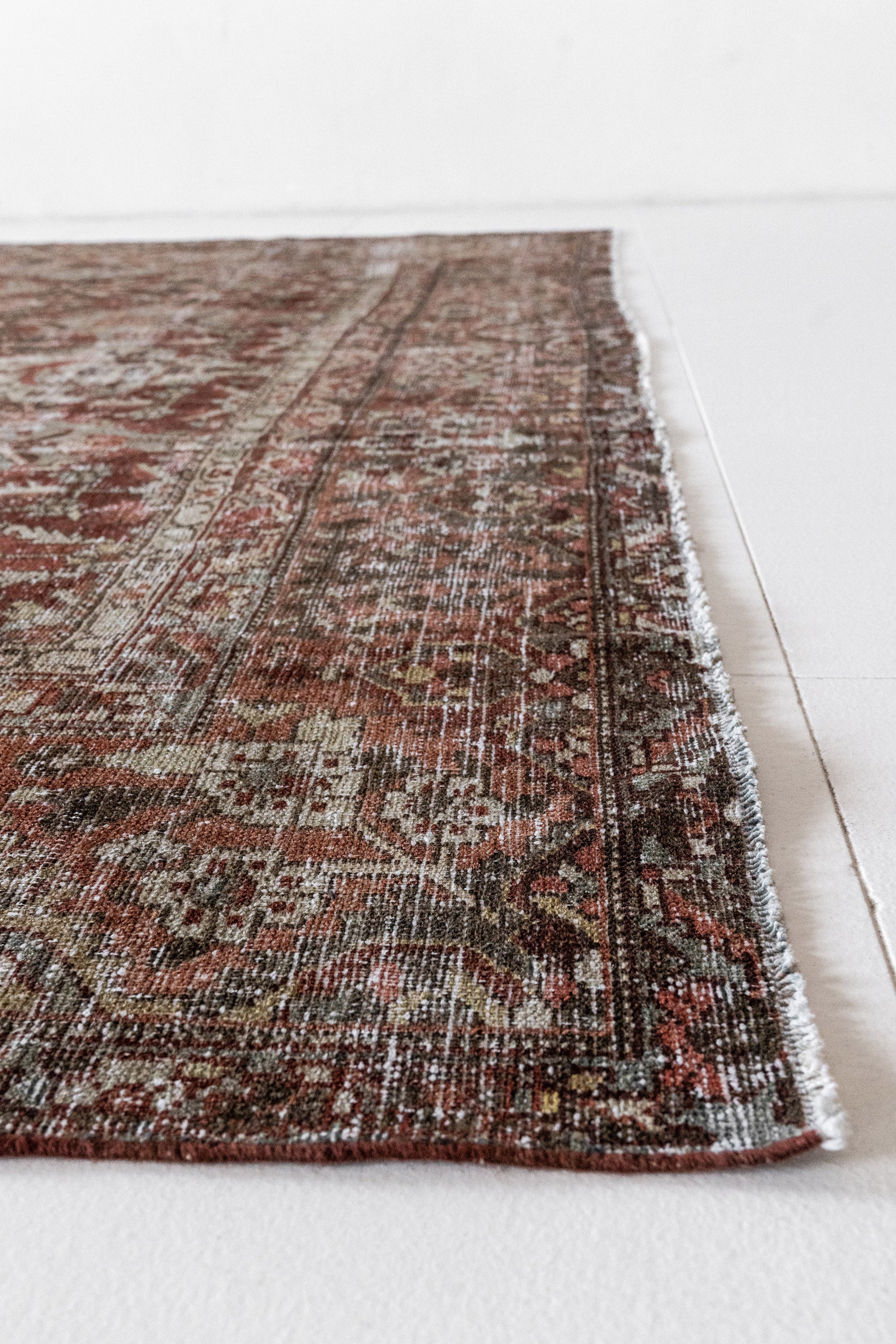 District Loom Vintage Bakhtiari rug Custer