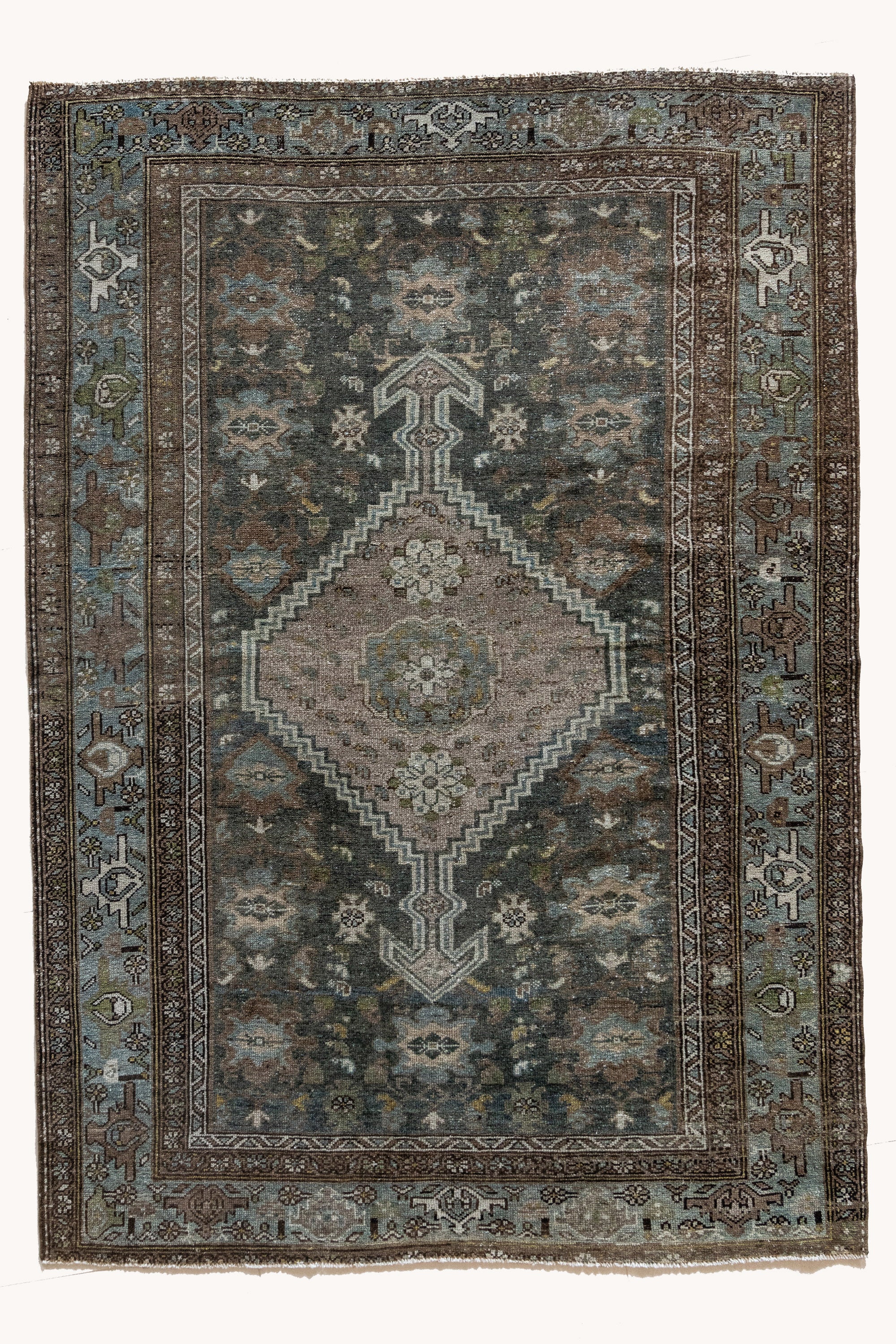 District Loom Antique Malayer Scatter Rug Dawn