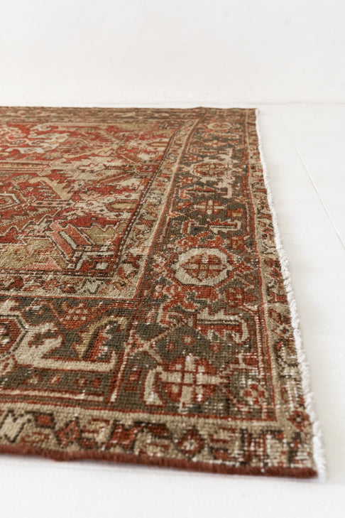 District Loom Vintage Heriz Area Rug Dawson