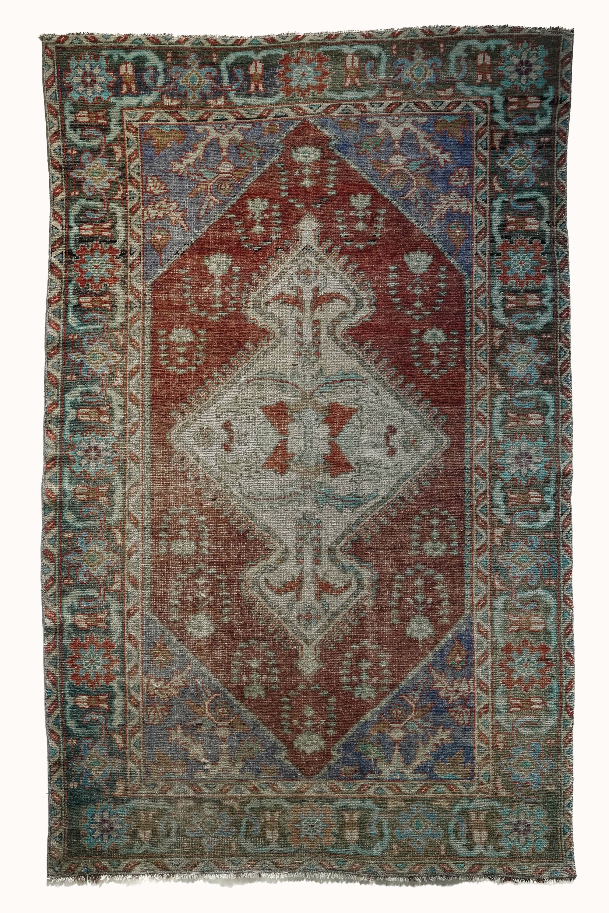 District Loom Vintage Scatter Rug Elora