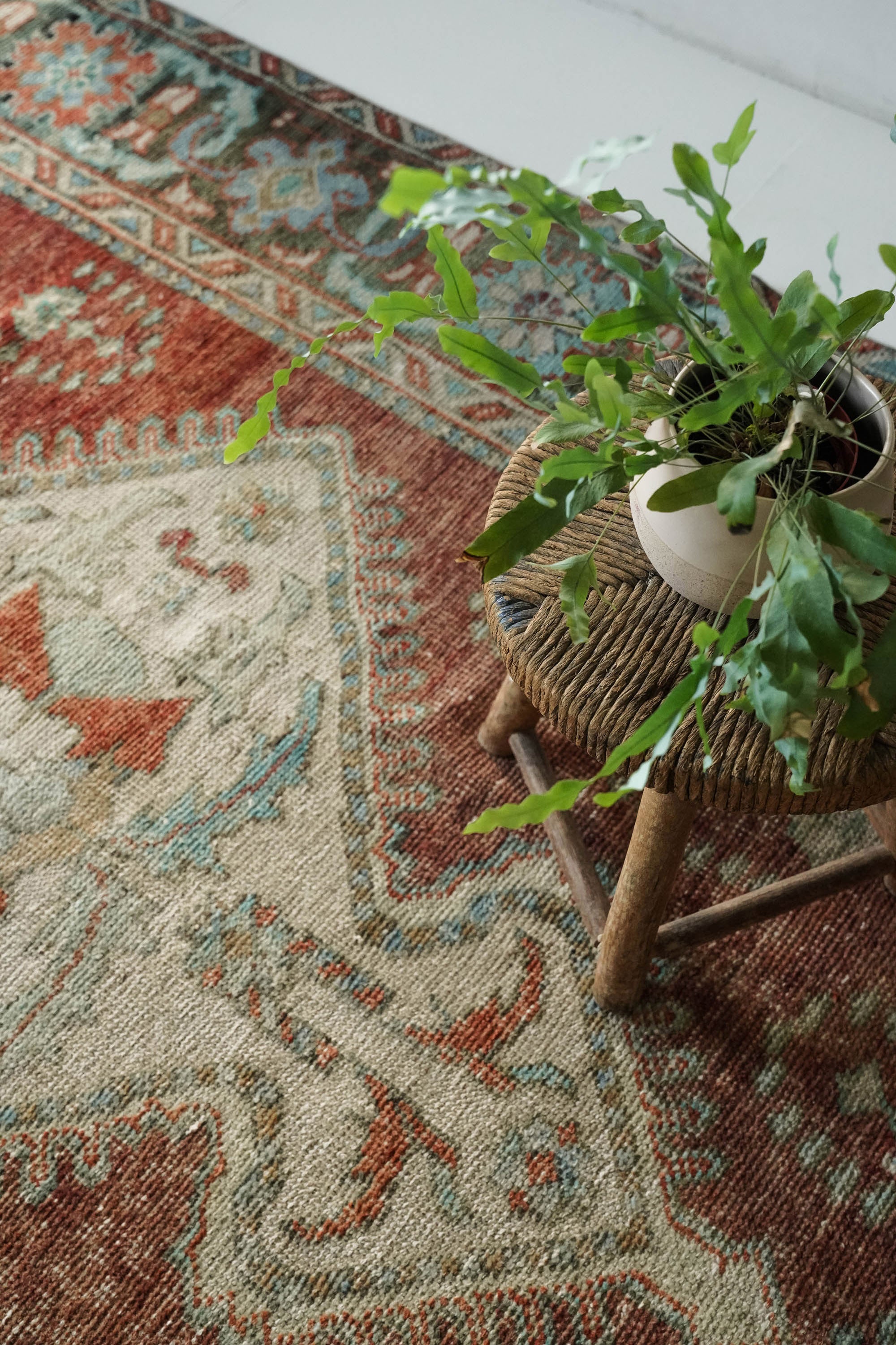 District Loom Vintage Scatter Rug Elora