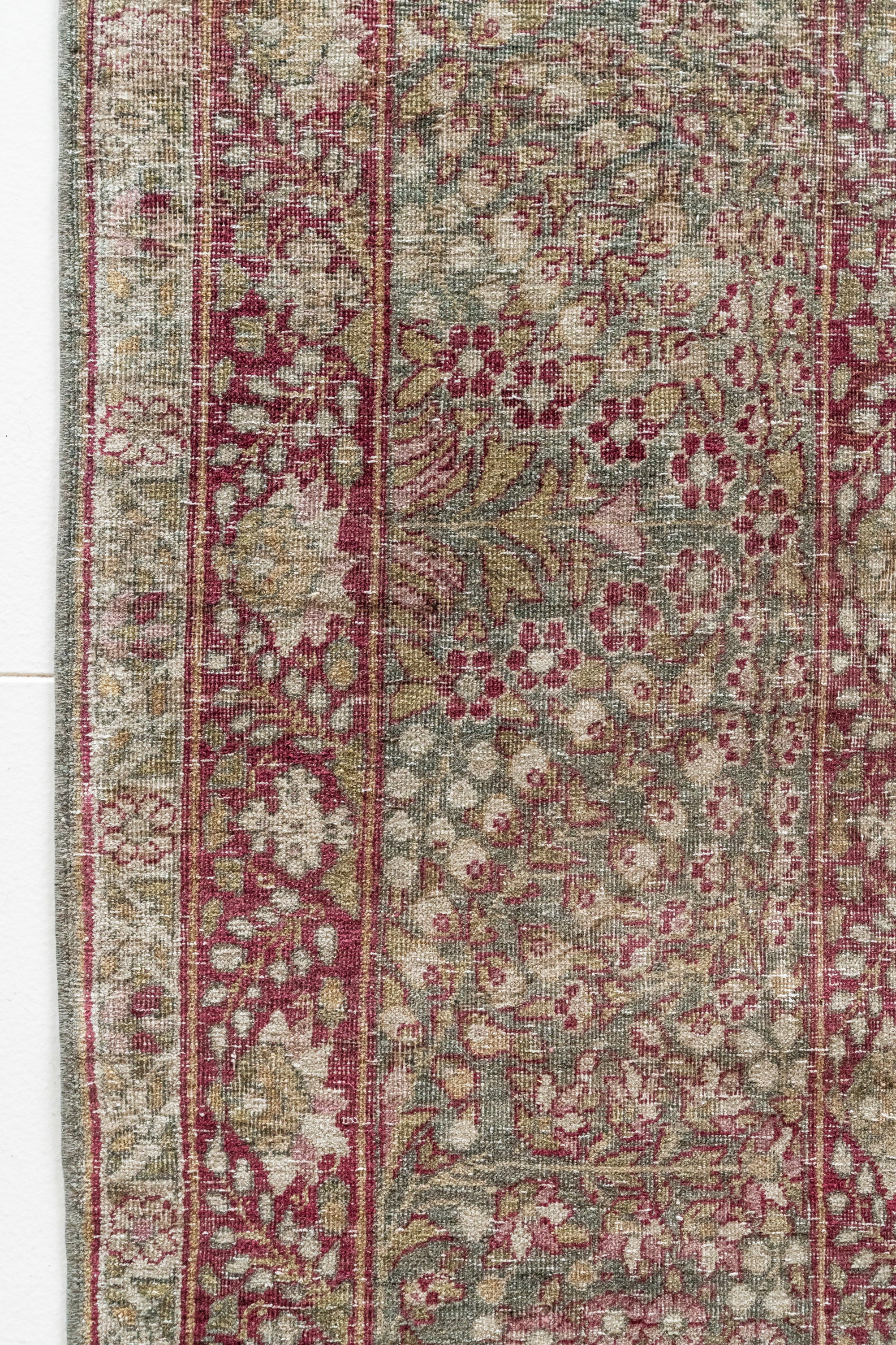 District Loom Antique Kerman Area Rug Ennis