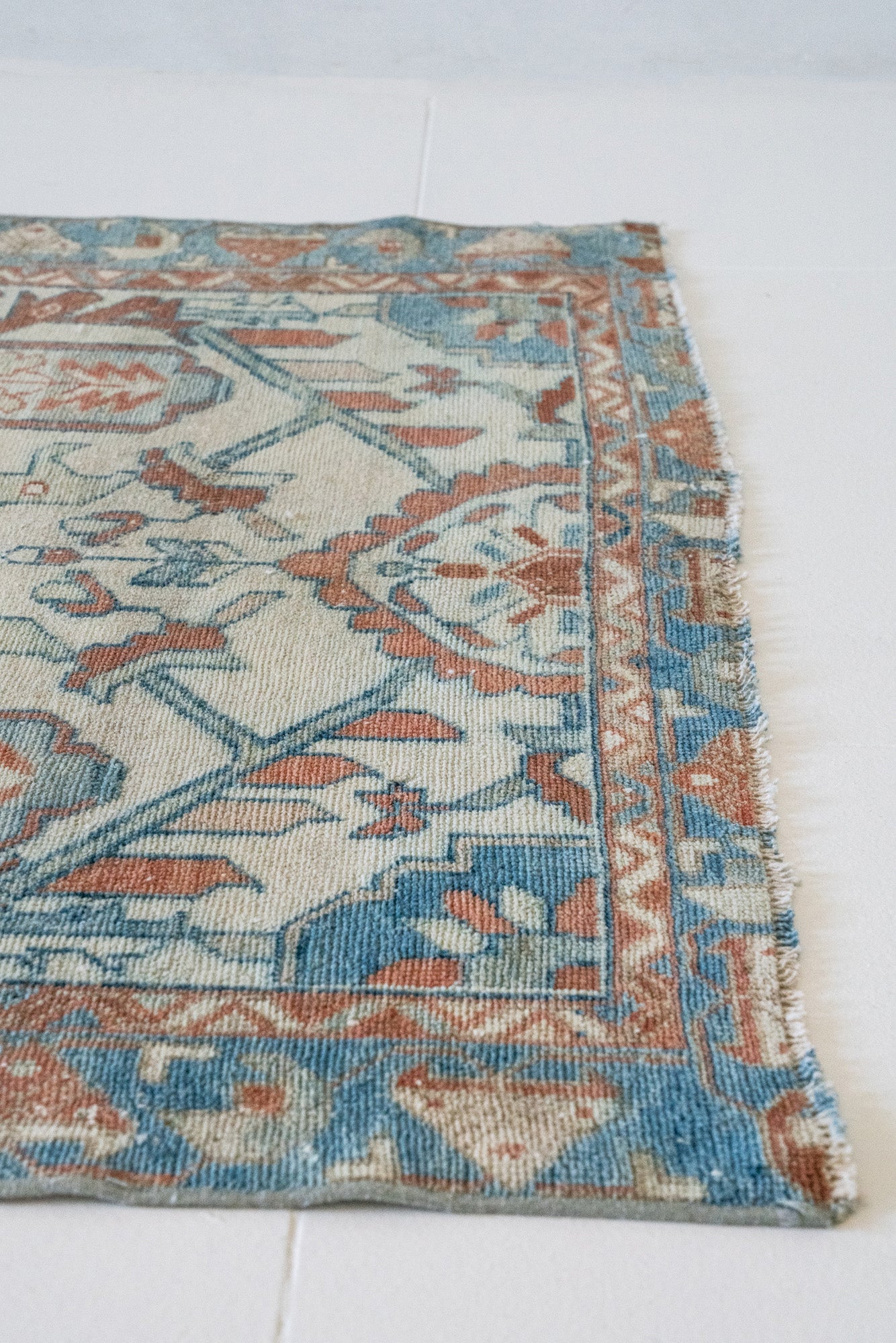 District Loom Antique Persian Malayer Scatter rug Fairfield