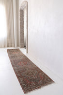 District Loom Vintage Persian Heriz Karaja runner rug Fergus