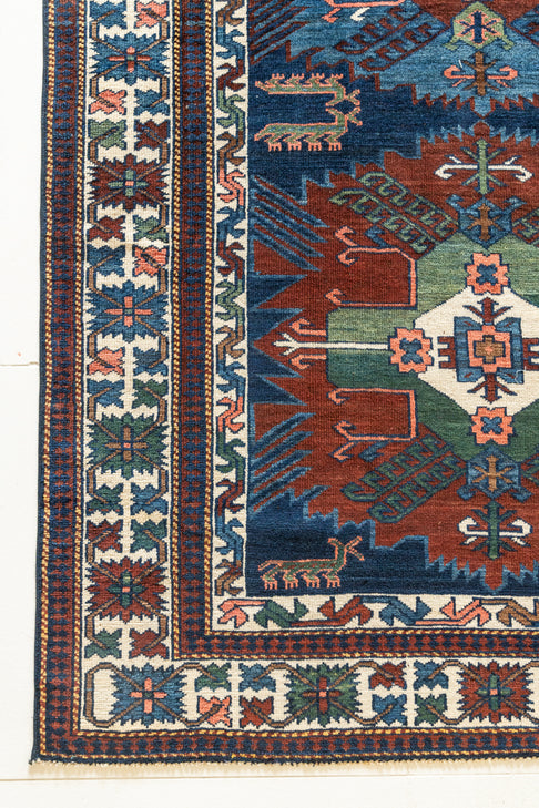 District Loom Antique Daghestan Scatter Rug Foundry