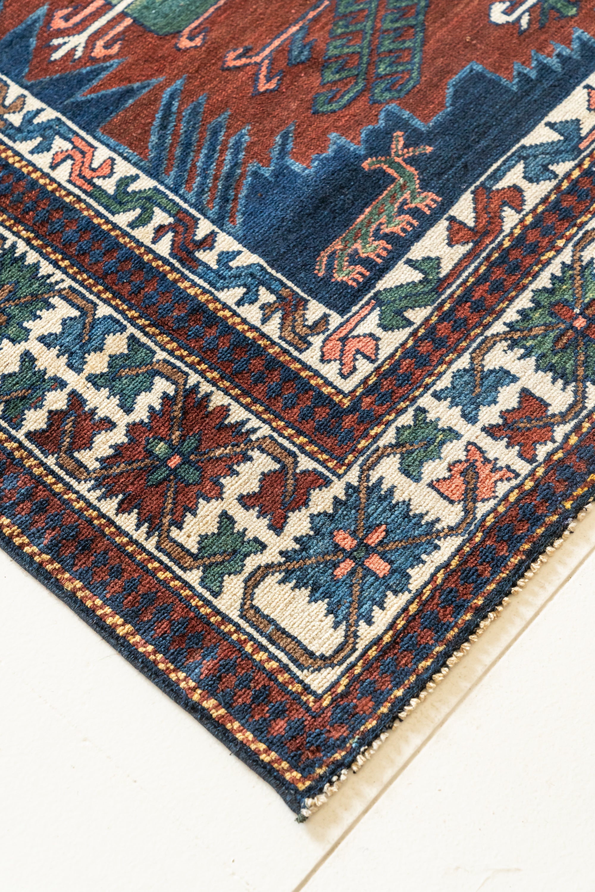 District Loom Antique Daghestan Scatter Rug Foundry