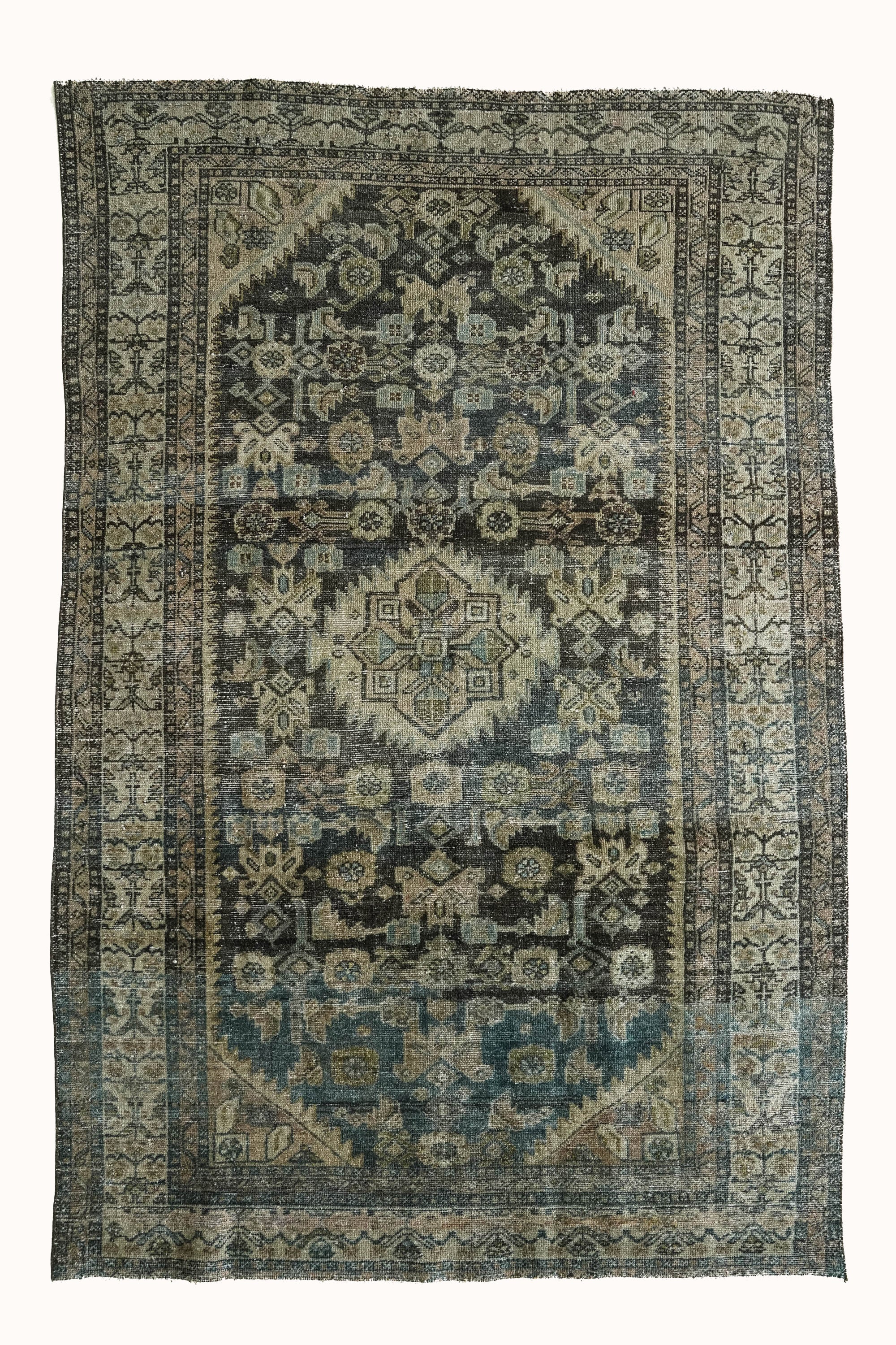 District Loom Antique Malayer Scatter Rug Ginsburg