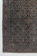 District Loom Vintage Malayer scatter rug Glacier