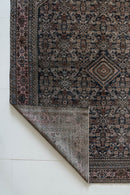 District Loom Vintage Malayer scatter rug Glacier