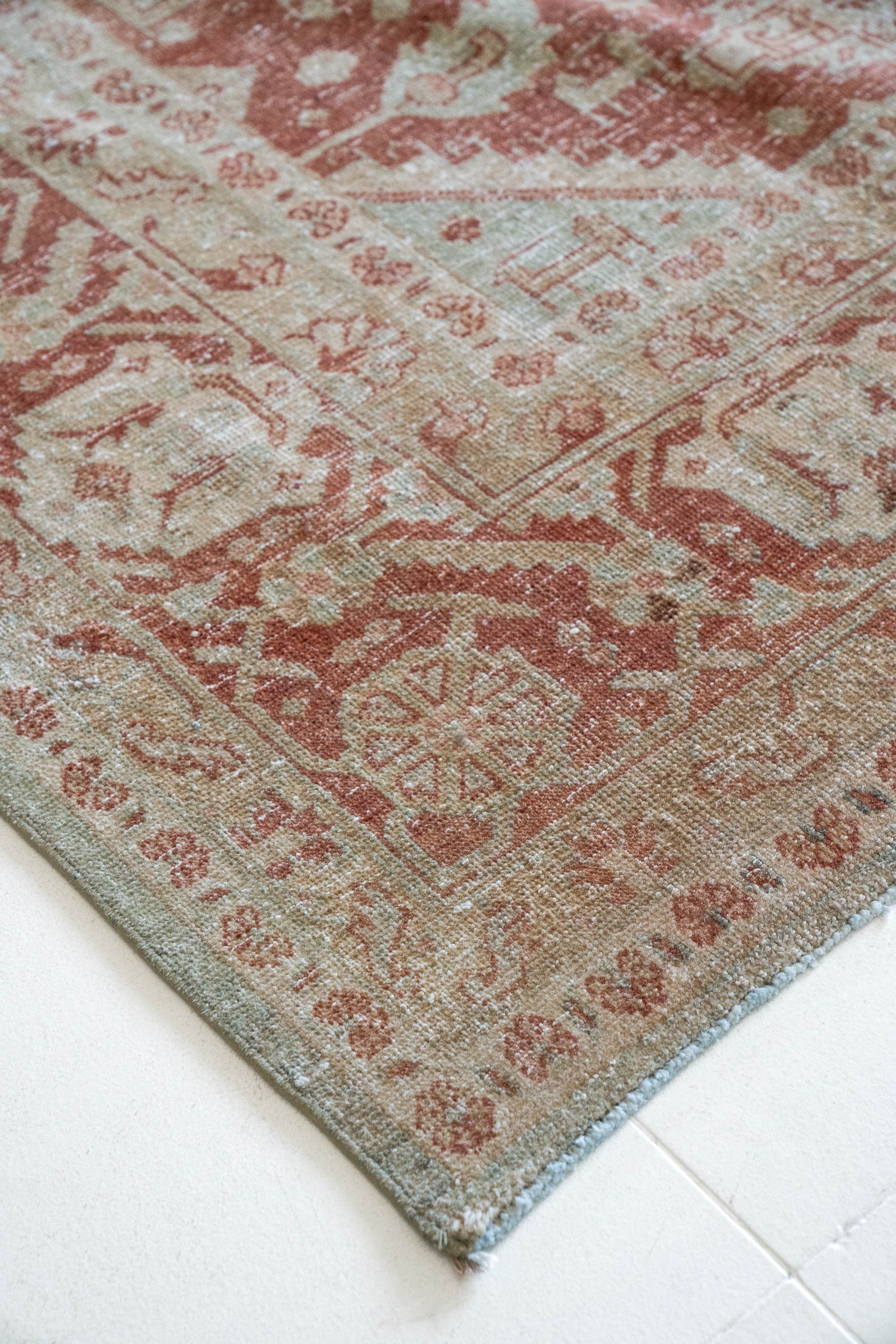 District Loom Vintage Viss Tabriz area rug Glentana