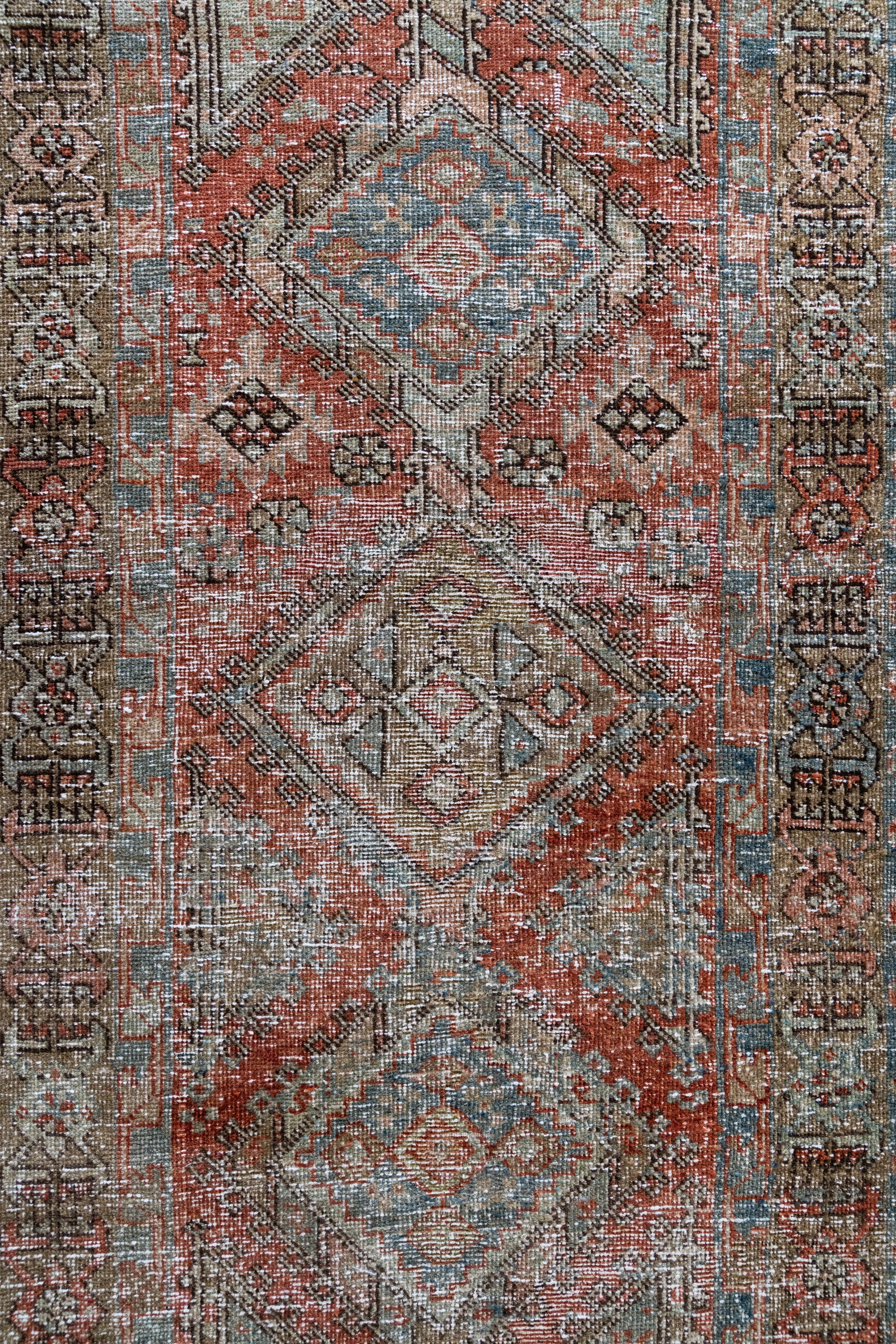 District Loom Vintage Karaca Runner Rug Granite