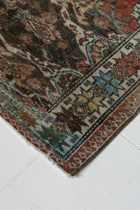 District Loom Antique Malayer Scatter Rug Grotto