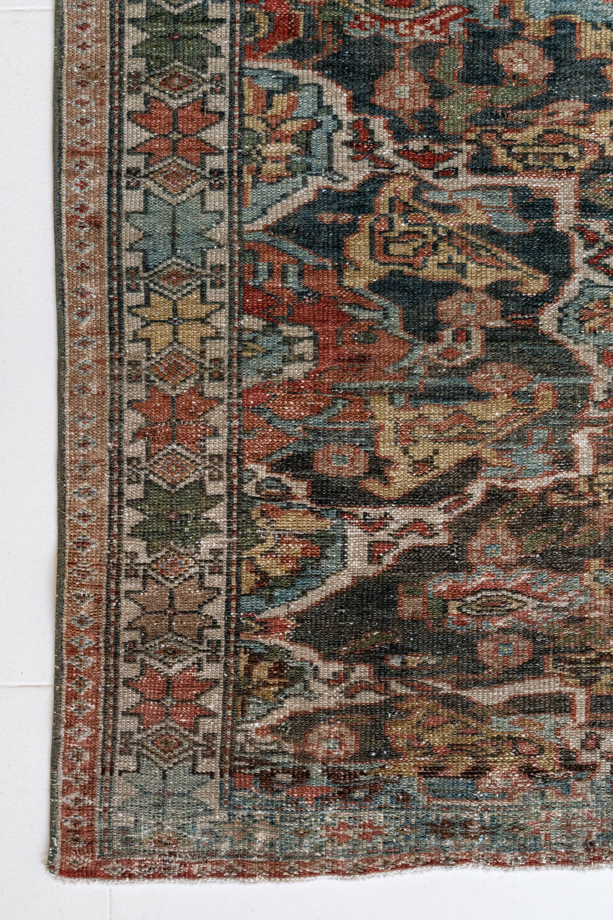 District Loom Antique Malayer Scatter Rug Grotto