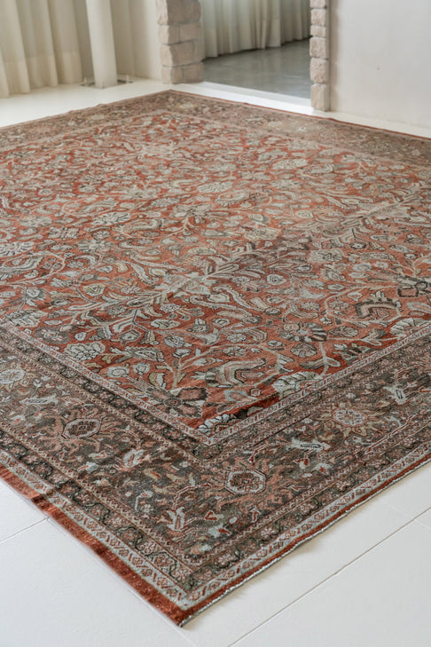 District Loom Antique Mahal Area Rug Harlem