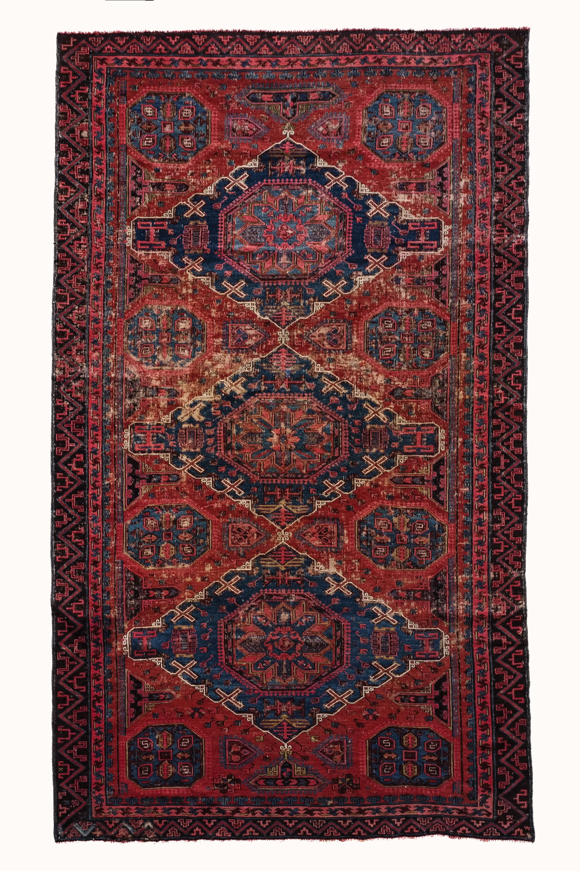 District Loom Vintage Soumak Scatter Rug Harrison