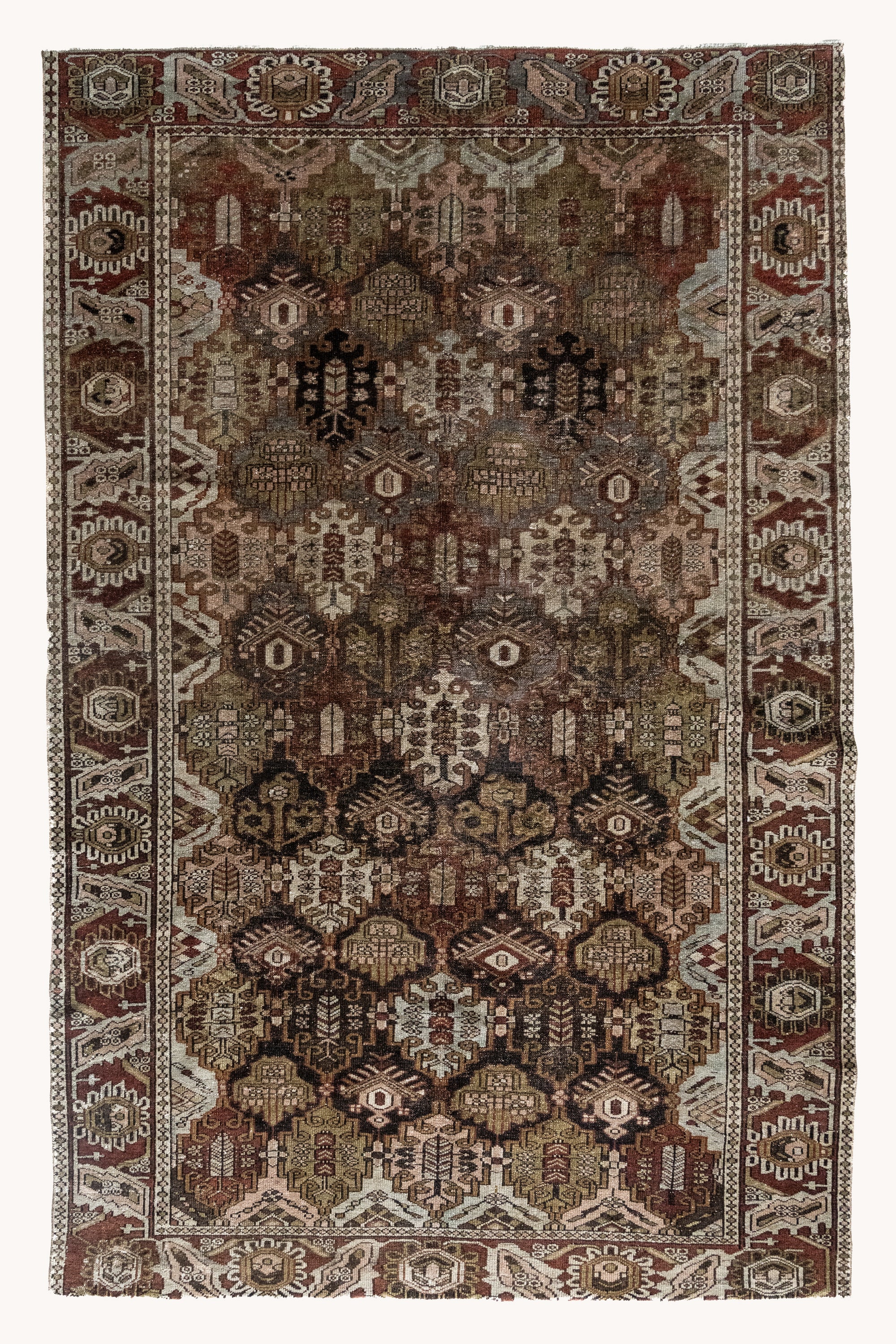 District Loom Vintage Bakhtiari Scatter Rug Hathaway