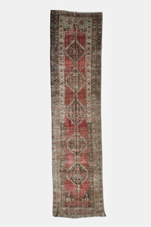 District Loom Antique Persian Heriz Karaja runner rug Townsend