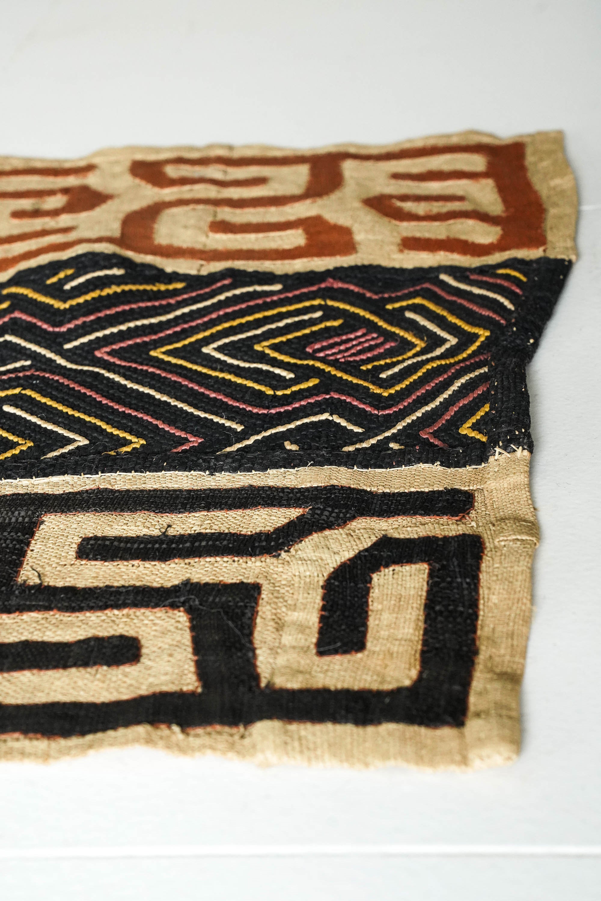 District Loom Vintage African mud cloth textile