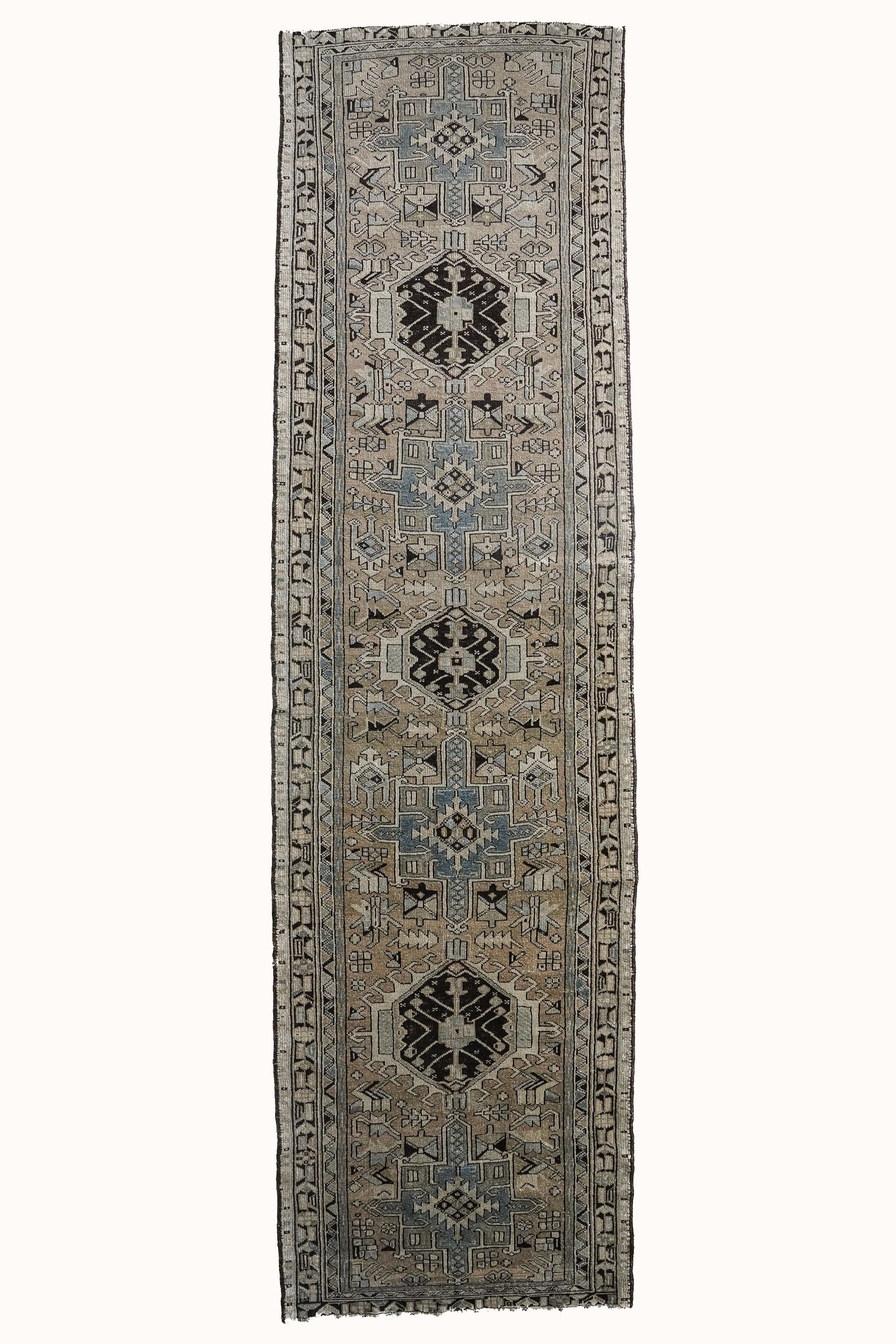 District loom Antique Runner Rug Kaira