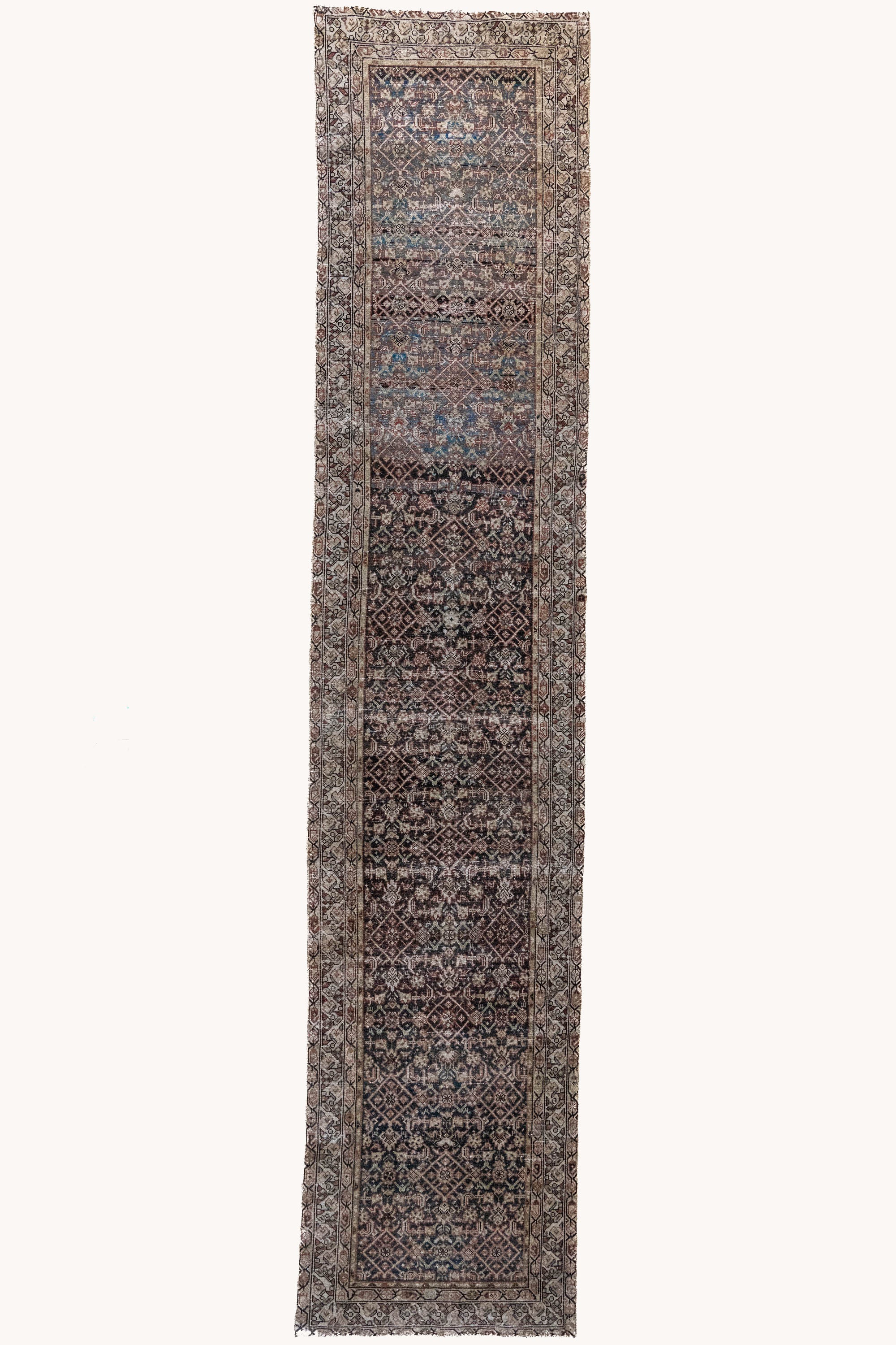 District Loom Antique Runner Rug Laney