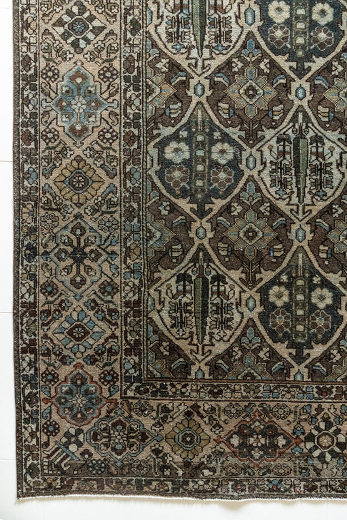 District Loom Vintage Bakhtiari Area Rug Lodge