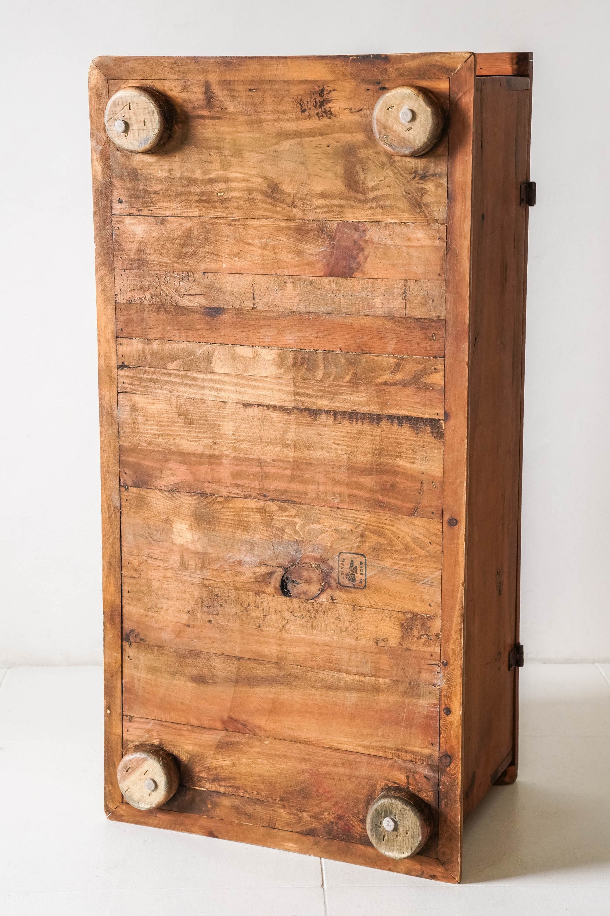 District Loom Furniture Antique Mexican trunk