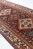 District Loom Antique Caucasian wide runner rug Morris