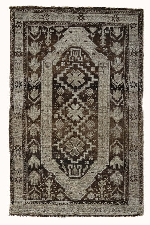 District Loom Antique Scatter Rug Nela