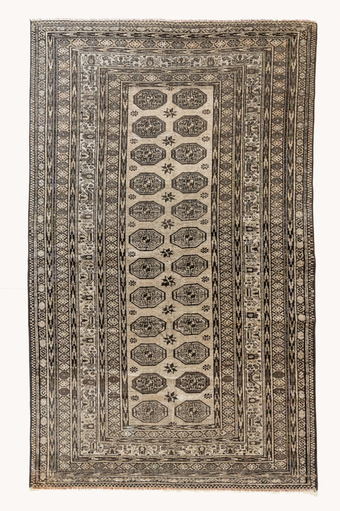 District Loom Vintage Bokhara Scatter Rug Newton