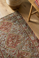 District Loom Antique Persian Shiraz accent rug Havre