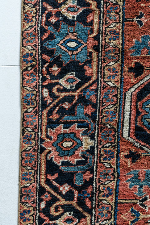 District Loom Antique Heriz Area Rug Ovando