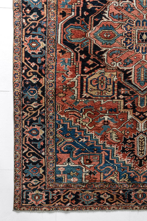 District Loom Antique Heriz Area Rug Ovando