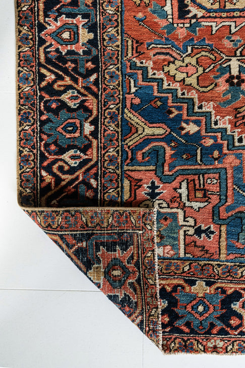 District Loom Antique Heriz Area Rug Ovando