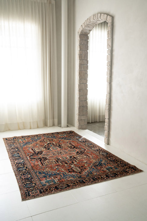 District Loom Antique Heriz Area Rug Ovando