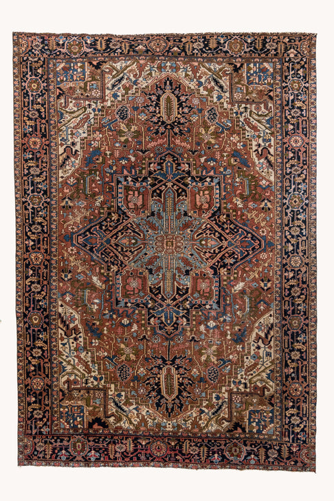 District Loom Antique Heriz Area Rug Paiota