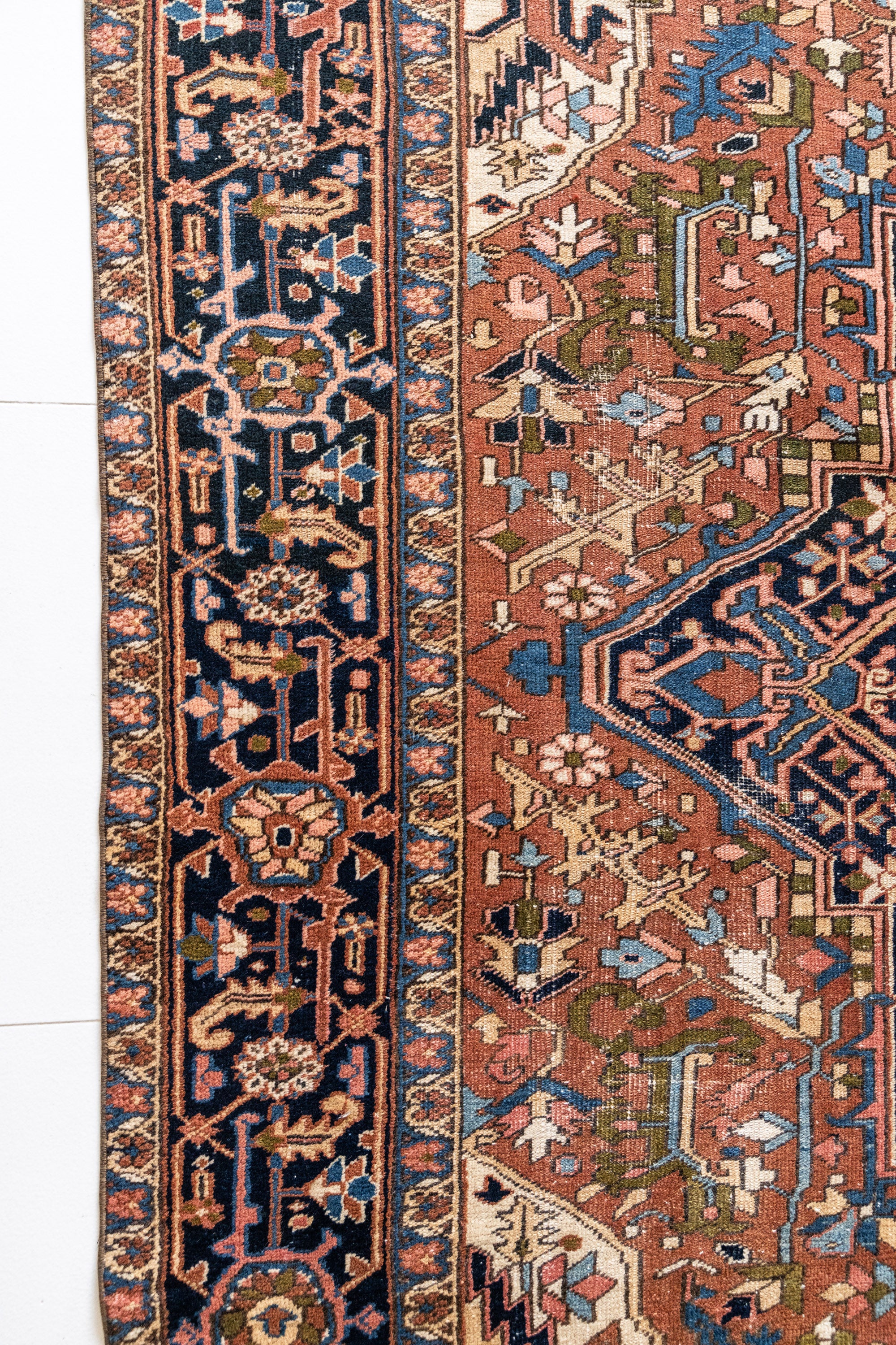 District Loom Antique Heriz Area Rug Paiota