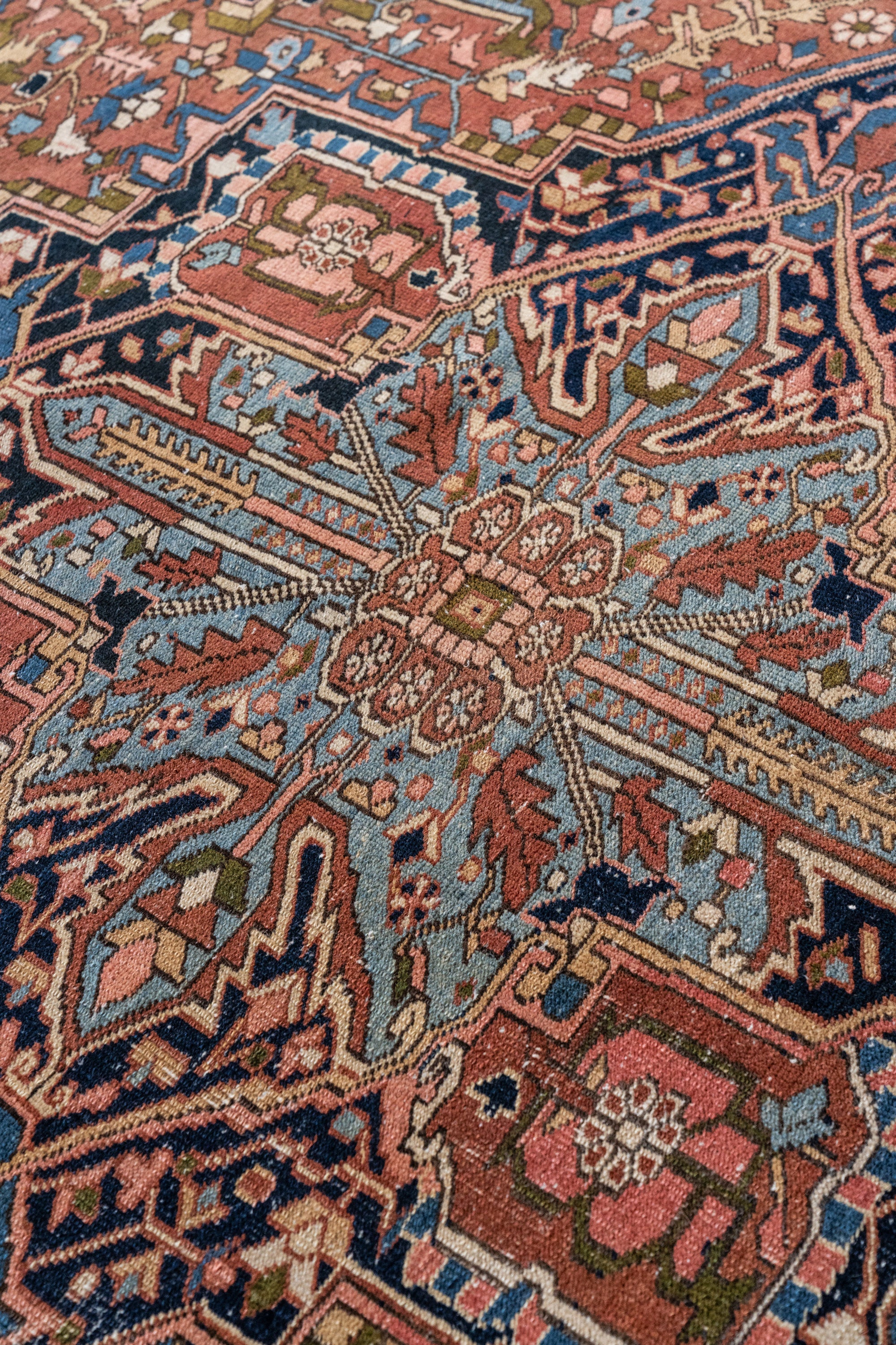 District Loom Antique Heriz Area Rug Paiota