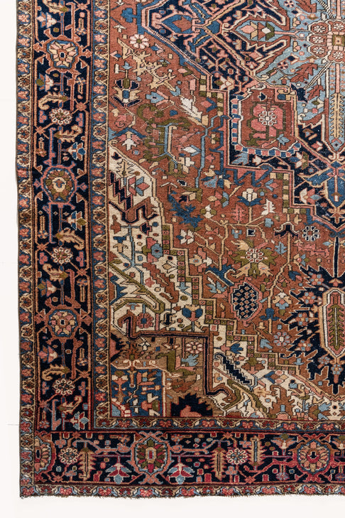 District Loom Antique Heriz Area Rug Paiota