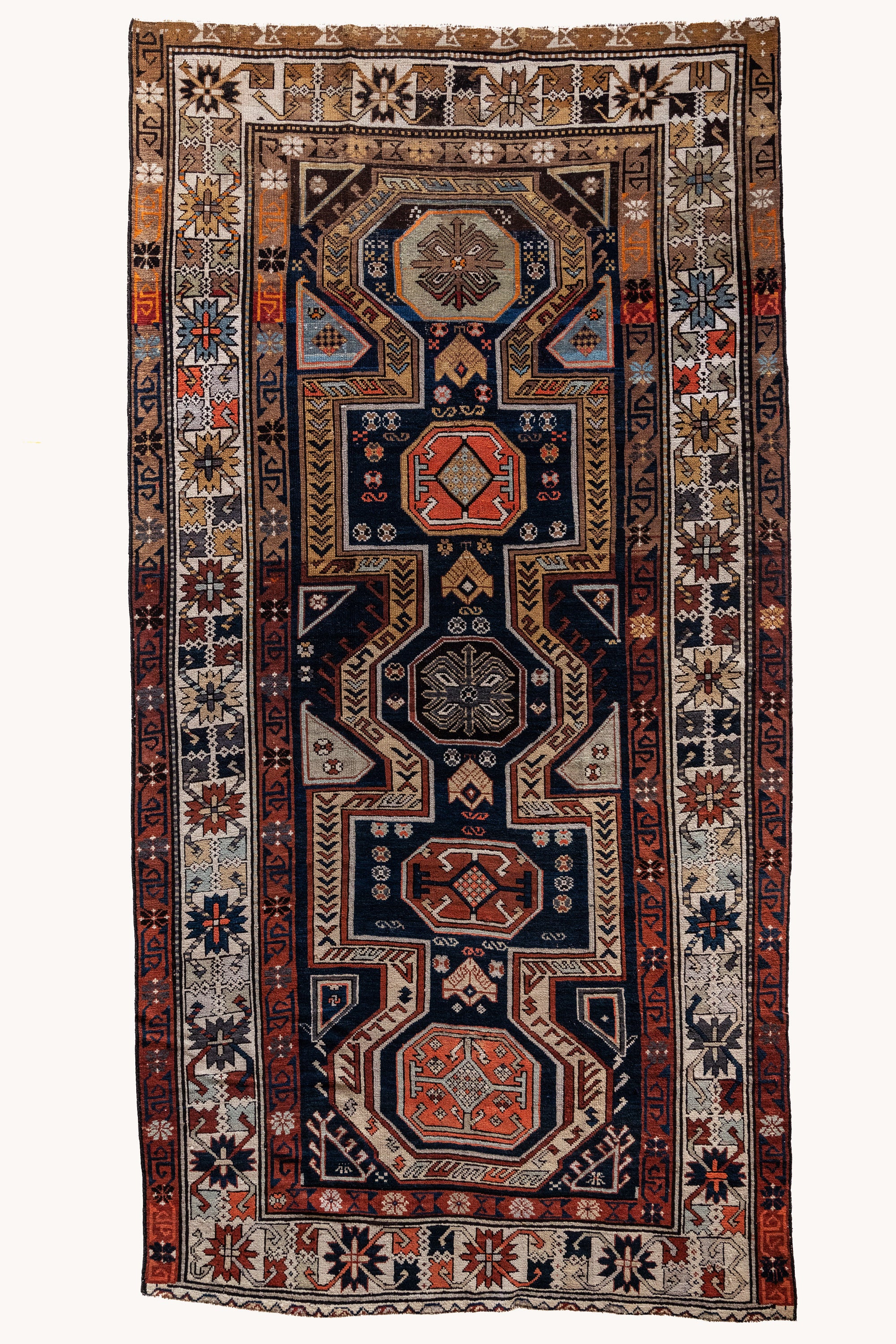 District Loom Vintage Dagestan Scatter Rug Potosi