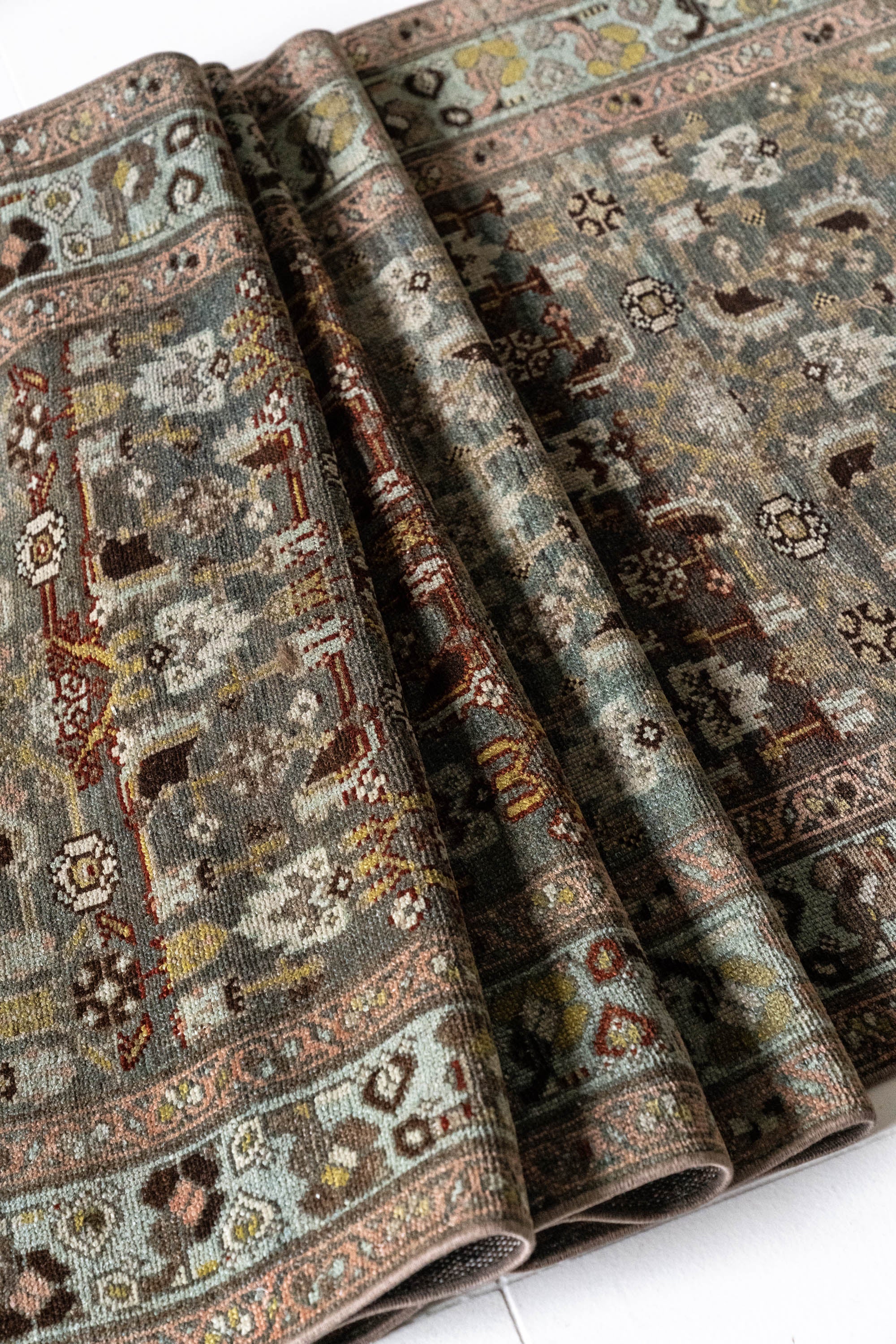 District Loom Antique Kurthis Runner Rug Plains