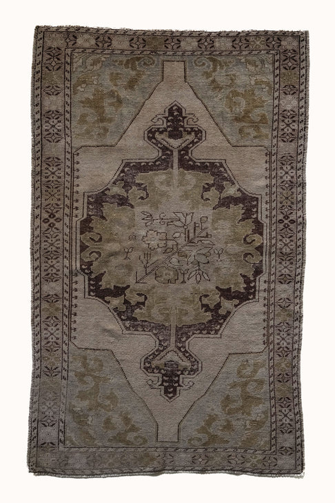 District Loom Vintage Scatter Rug Prairie